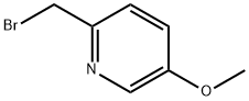 2-(溴甲基)-5-甲氧基吡啶 结构式