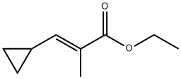 2-propenoic acid, 3-cyclopropyl-2-Methyl-, ethyl ester 结构式