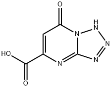 7-氧亚基-4,7-二氢四唑并[1,5-A]嘧啶-5-羧酸 结构式