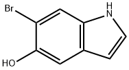 6-BroMo-5-hydroxyindole 结构式