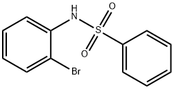 N-(2-溴苯基)苯磺酰胺 结构式