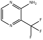 2-氨基-三氟甲基吡嗪 结构式