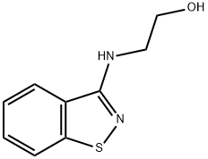 2-(苯并[D]异噻唑-3-基氨基)乙醇 结构式
