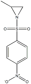 2-甲基-1-((4-硝基苯基)磺酰基)氮杂环丙烷 结构式