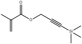 3-三甲基硅基丙炔基甲基丙烯酸酯 结构式