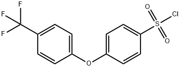 4-(CHLOROSULFONYL)-4''-(TRIFLUOROMETHYL)DIPHENYL ETHER, 97% MIN. 结构式