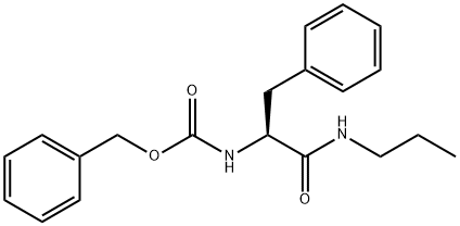 N-Propyl L-Z-PhenylalaninaMide 结构式