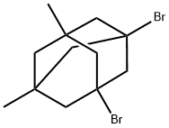 3,5-二甲基-1,7-二溴金刚烷 结构式