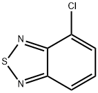 4-氯苯并[C][1,2,5]噻二唑 结构式