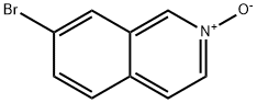 7-溴异喹啉 2-氧化物 结构式