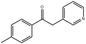 1-(4-甲基苯基)-2-(3-吡啶基)-乙酮 结构式