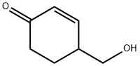 4-(hydroxyMethyl)-2-cyclohexene-1-one 结构式