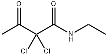 2,2-Dichloro-N-ethylacetoacetaMide 结构式