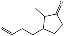 3-(丁-3-烯-1-基)-2-甲基环戊酮 结构式