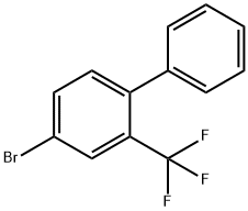 4-溴-2-三氟甲基联苯 结构式