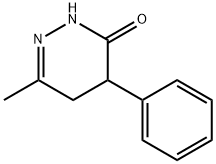 6-甲基-4-苯基-4,5-二氢哒嗪-3(2H)-酮 结构式