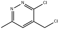 3-氯-4-(氯甲基)-6-甲基哒嗪 结构式