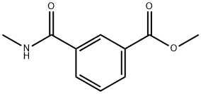 Methyl 3-(MethylcarbaMoyl)benzoate 结构式