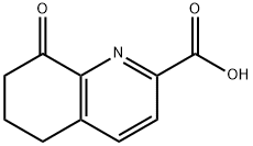 8-氧代-5,6,7,8-四氢喹啉-2-羧酸 结构式