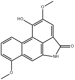 1-羟基-2,7-二甲氧基二苯并[CD,F]吲哚-4(5H)-酮 结构式