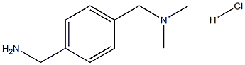 1-(4-(甲基)苯基)-N,N-二甲基甲胺盐酸盐 结构式