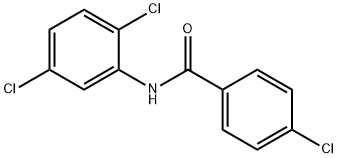 4-氯-N-(2,5-二氯苯基)苯甲酰胺 结构式