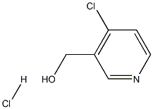 4-氯-3-吡啶甲醇盐酸盐 结构式