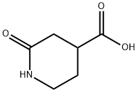 2-氧代哌啶-4-羧酸 结构式