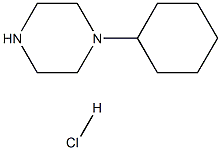 1-环己基哌嗪盐酸盐 结构式