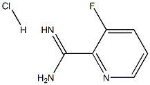 3-氟-吡啶-2-甲脒盐酸盐 结构式