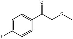 1-(4-氟苯基)-2-甲氧基乙-1-酮 结构式