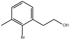 2-(2-溴-3-甲基苯基)乙-1-醇 结构式