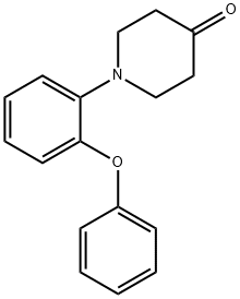 1-(2-phenoxyphenyl)piperidin-4-one 结构式