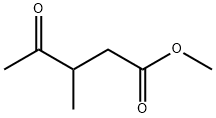 3-甲基-4-氧代戊酸甲酯 结构式