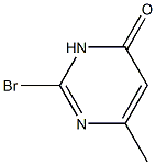 2-溴-6-甲基嘧啶-4(3H)-酮 结构式