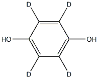 氢醌-D4 (环-D4) 结构式