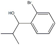 1-(2-溴苯基)-2-甲基丙烷-1-醇 结构式