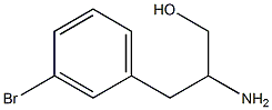 DL-3-溴苯丙氨醇 结构式