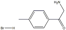 2-AMino-1-(p-tolyl)ethanone hydrobroMide 结构式