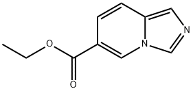 咪唑[1,5-A]吡啶-6-甲酸乙酯 结构式