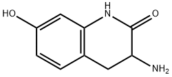 3-AMino-7-hydroxy-3,4-dihydroquinolin-2(1H)-one 结构式