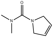 N-(N,N-二甲氨基甲酰基)-3-吡咯啉 结构式