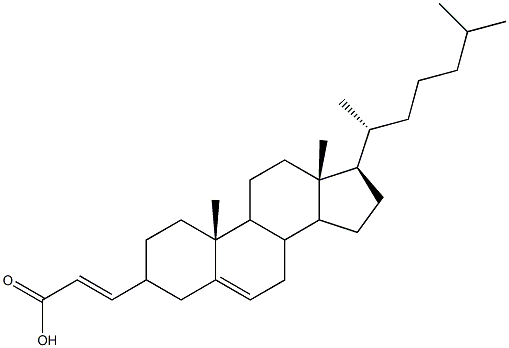 CHOLESTERYL-ACRYLAT 结构式