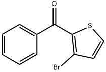 (3-bromothiophen-2-yl)(phenyl)methanone 结构式