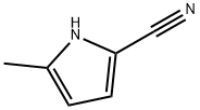 5-甲基-1H-吡咯-2-氰基 结构式