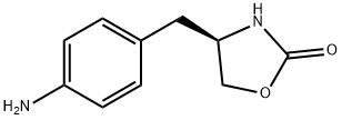 ONE(R)-4-(4-氨基苄基)-1,3-噁唑烷酮 结构式