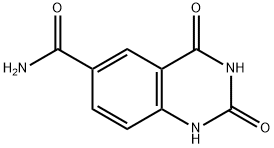 2,4-Dioxo-1,2,3,4-tetrahydroquinazoline-6-carboxamide 结构式