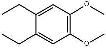 1,2-二乙基-4,5-二甲氧基苯 结构式