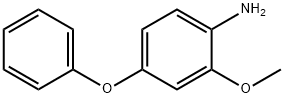 2-甲氧基-4-苯氧基苯胺 结构式