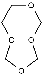 1,3,5,7-四氧杂环壬烷 结构式